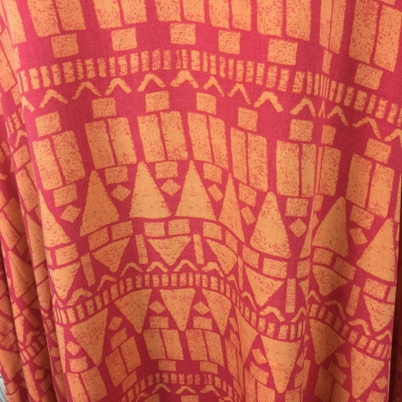 Belle Gray/ Lisa Rina Boho Poncho Top Size L - Picture 2 of 8